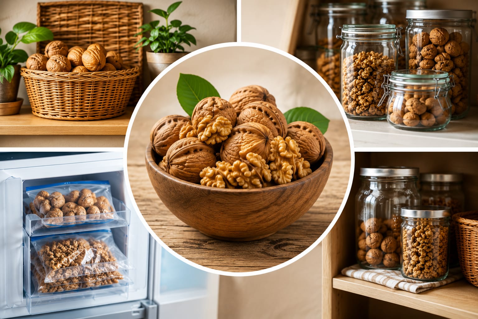 Cómo conservar las nueces durante todo el invierno